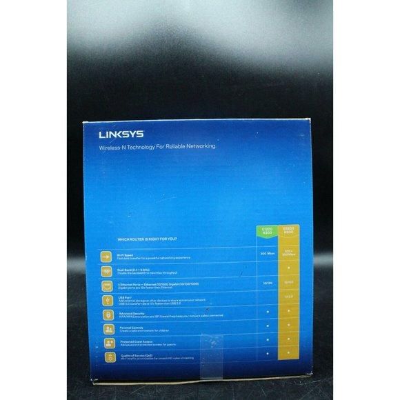 Linksys N600 E2500 WI-FI Dual Band Router - Picture 3 of 10